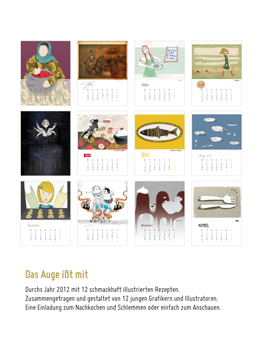Kalender 2012 Rückseite